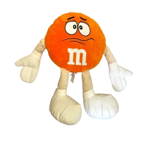 Orange M&M's Plush🧡 - Picture 3 of 9